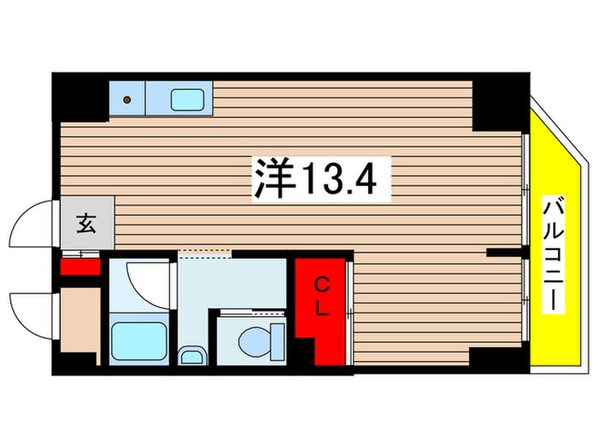 勝山ビルの物件間取画像